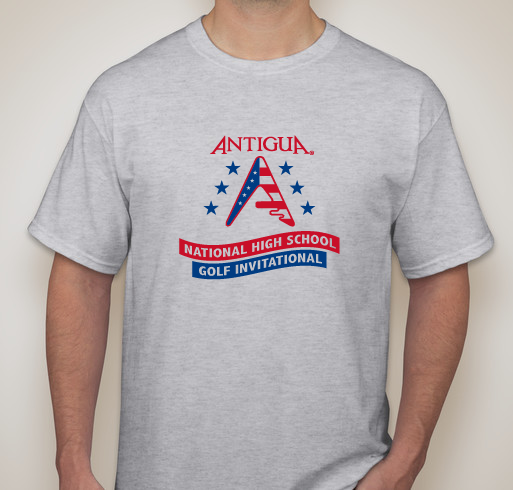 Mulligan! 2017 Limited Edition Antigua National HS Invitational T-Shirt Fundraiser - unisex shirt design - front