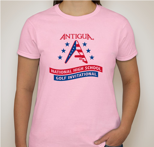 Mulligan! 2017 Limited Edition Antigua National HS Invitational T-Shirt Fundraiser - unisex shirt design - front
