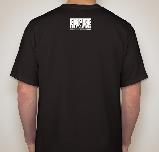 Empire Harley-Davidson NY Bikers For Hurricane Harvey & Irma Relief Fundraiser - unisex shirt design - back