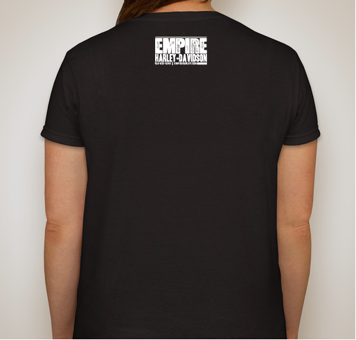 Empire Harley-Davidson NY Bikers For Hurricane Harvey & Irma Relief Fundraiser - unisex shirt design - back