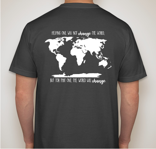 Help fund a Burundian Orphanage today! Fundraiser - unisex shirt design - back