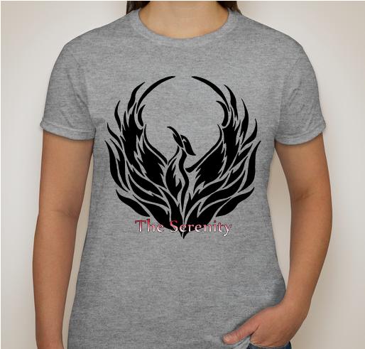 Serenity Women's Style Fundraiser - unisex shirt design - front