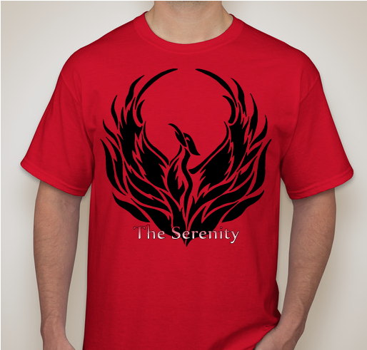 Serenity Men's Style Fundraiser - unisex shirt design - front