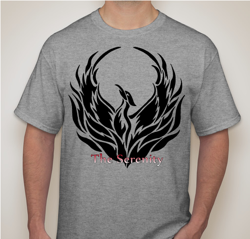 Serenity Men's Style Fundraiser - unisex shirt design - front