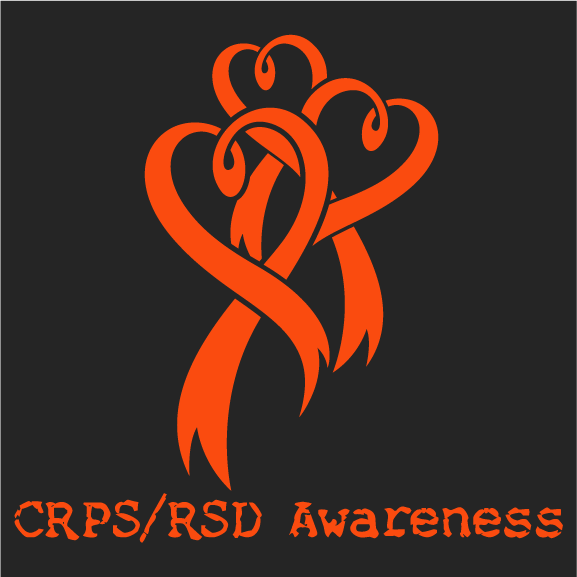 CRPS/RSD Awareness shirt design - zoomed
