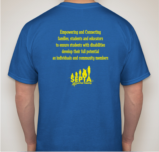 SEPTA SUPERHERO RETURNS Fundraiser - unisex shirt design - back