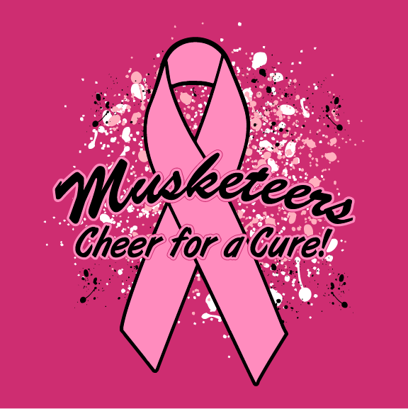 CI Varsity "Cheer" for a Cure t-shirt shirt design - zoomed
