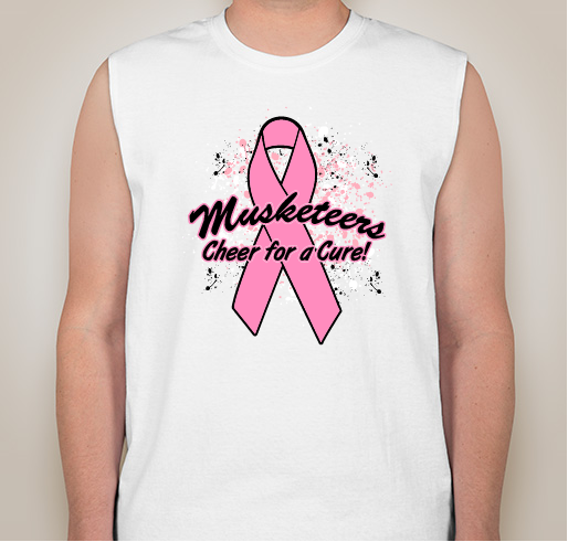 CI Varsity "Cheer" for a Cure t-shirt Fundraiser - unisex shirt design - front