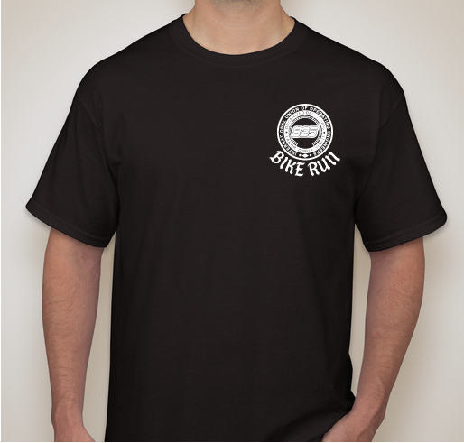 Local 825 Bike Run Fundraiser - unisex shirt design - front