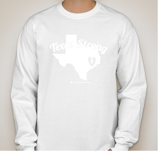 #TexasStrong Shirts for Hurricane Harvey Recovery Fundraiser - unisex shirt design - front