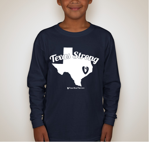 #TexasStrong Shirts for Hurricane Harvey Recovery Fundraiser - unisex shirt design - back