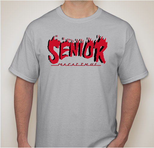 MacArthur High School Senior Shirts Fundraiser - unisex shirt design - front