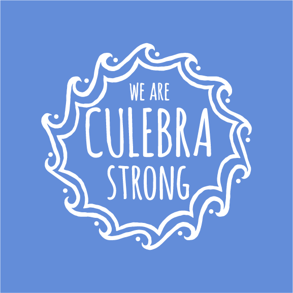 Culebra Hurricane Victim Relief shirt design - zoomed