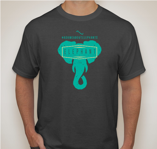 Elephant Managers Associaiton limited-edition merchandise Fundraiser - unisex shirt design - front