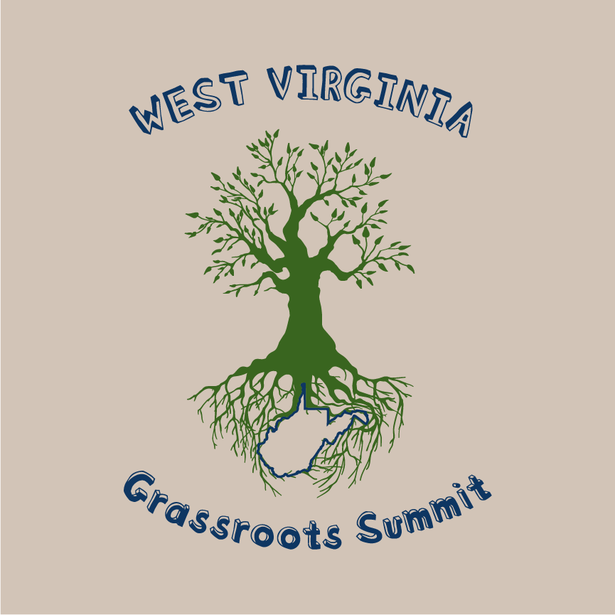 West Virginia Grassroots Summit Fundraiser shirt design - zoomed
