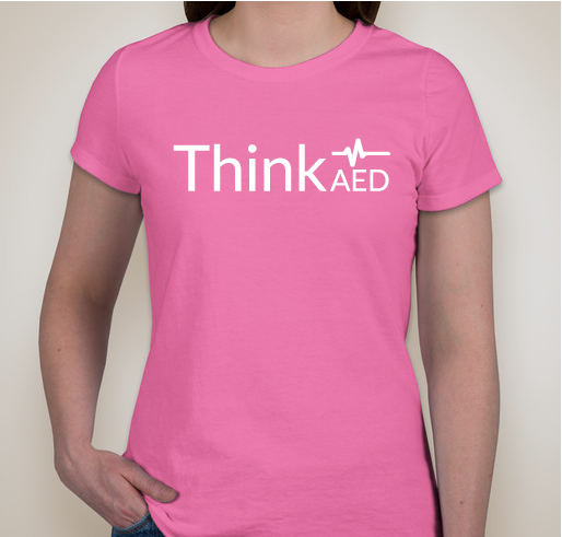 Think AED Initiative Fundraiser - unisex shirt design - front