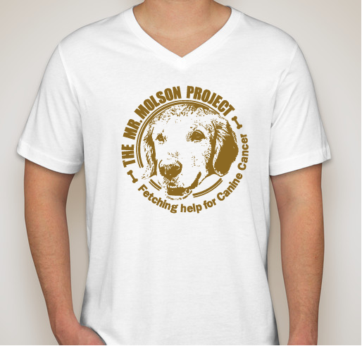 The Mister Molson Project Fundraiser - unisex shirt design - front