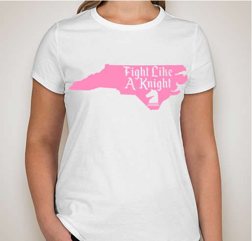 Fight Like A Knight Fundraiser - unisex shirt design - front