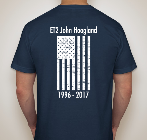 ET2 John Hoagland Memorial Fundraiser - unisex shirt design - back