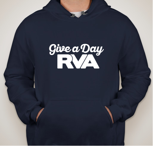 Give A Day RVA Fundraiser - unisex shirt design - front