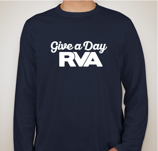 Give A Day RVA Fundraiser - unisex shirt design - front