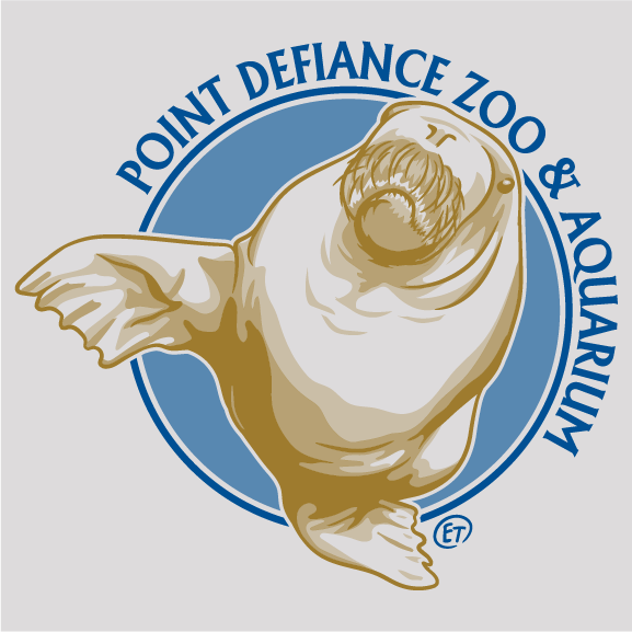 Point Defiance Zoo & Aquarium shirt design - zoomed