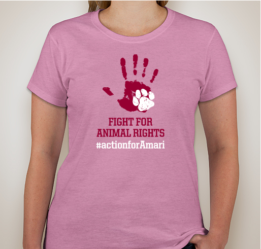 Action for Amari Fundraiser - unisex shirt design - front