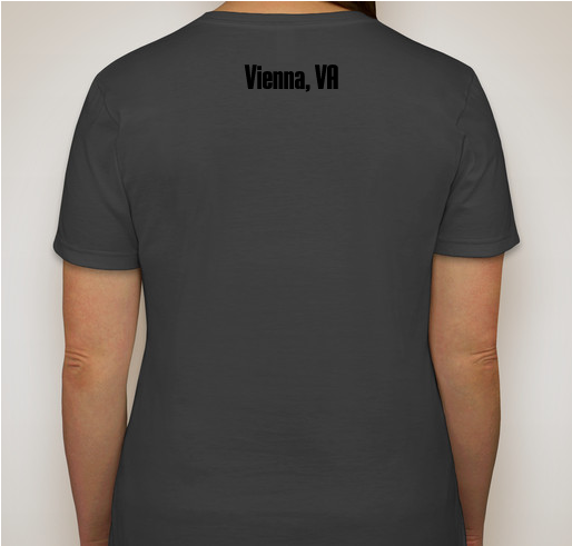 MRES - Strong! Fundraiser - unisex shirt design - back