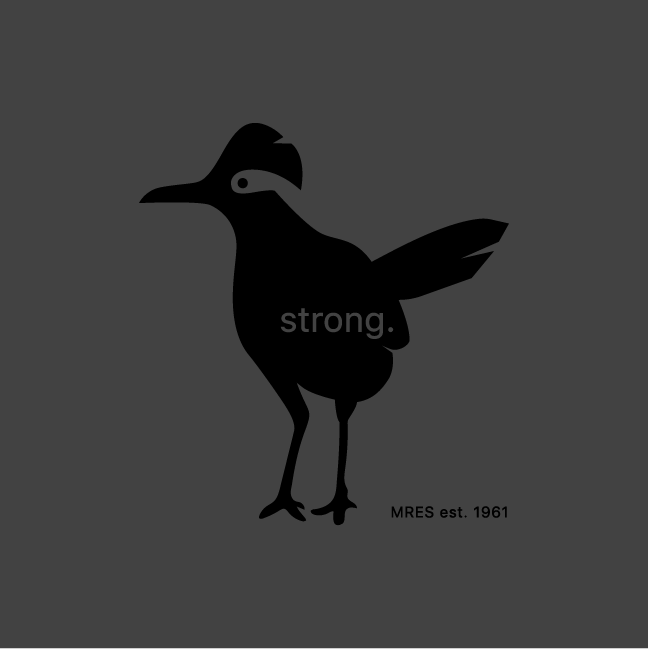 MRES - Strong! shirt design - zoomed