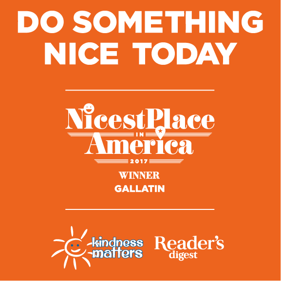 WINNER: Nicest Place in America - Gallatin shirt design - zoomed