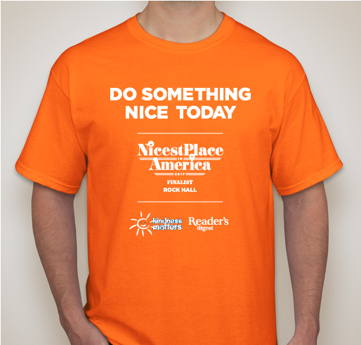 Nicest Place in America - Rock Hall Fundraiser - unisex shirt design - front