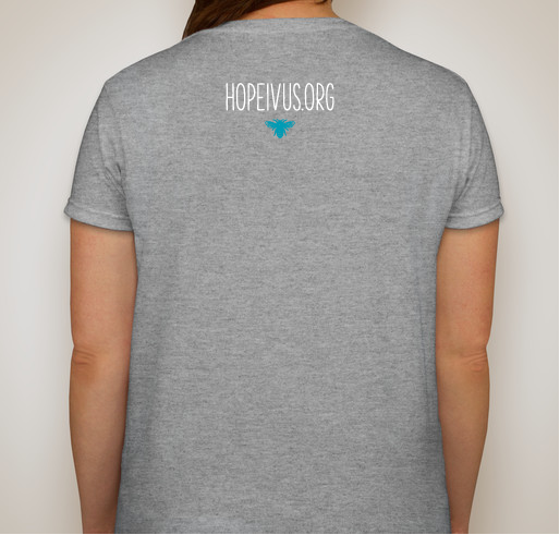 HOPE IV US Annual T-shirt Fundraiser 2017 Fundraiser - unisex shirt design - back