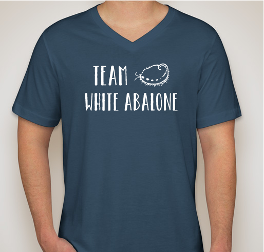 Save White Abalone Fundraiser - unisex shirt design - front