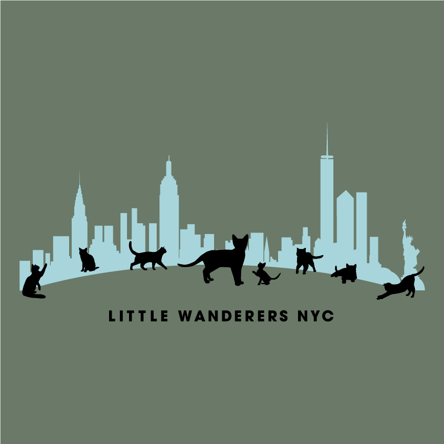 Saving Cats in the Toughest Neighborhoods shirt design - zoomed