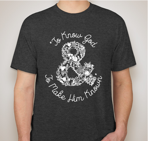 Classical Conversations Floral Ampersand T-Shirts Fundraiser - unisex shirt design - front
