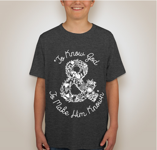 Classical Conversations Floral Ampersand T-Shirts Fundraiser - unisex shirt design - front