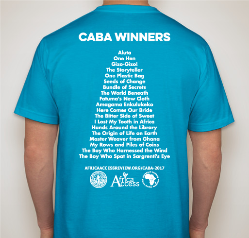 CABA 25th Anniversary T-Shirt Fundraiser - unisex shirt design - back
