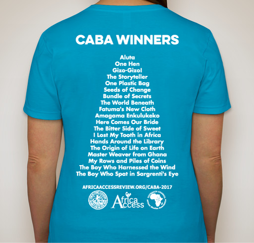 CABA 25th Anniversary T-Shirt Fundraiser - unisex shirt design - back
