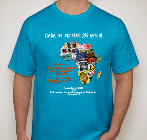 CABA 25th Anniversary T-Shirt Fundraiser - unisex shirt design - front