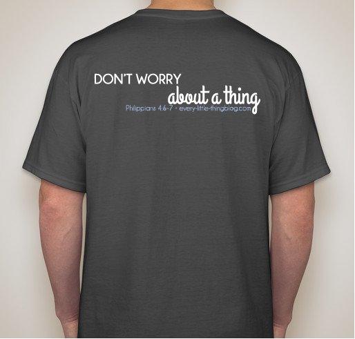 TEAM BUNA SHIRTS Fundraiser - unisex shirt design - back