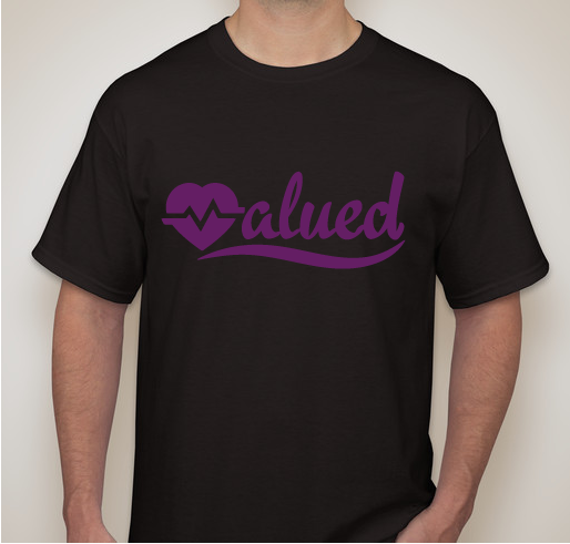 Valued: A Runway Against Domestic Violence Fundraiser - unisex shirt design - front