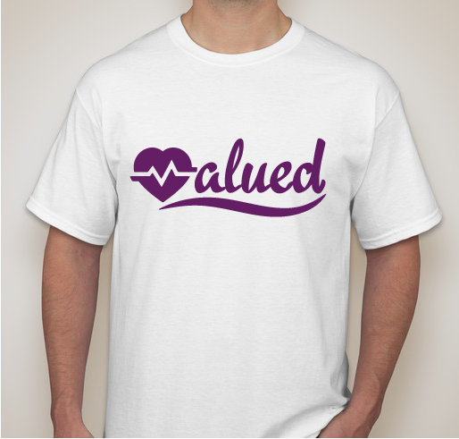 Valued: A Runway Against Domestic Violence Fundraiser - unisex shirt design - front