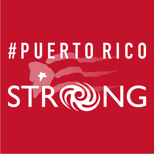 Puerto Rico Relief shirt design - zoomed