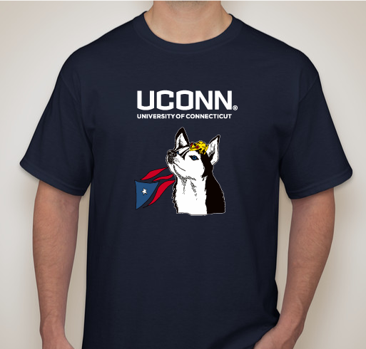 UConn United for Puerto Rico-- Hurricane Relief Fundraiser - unisex shirt design - small