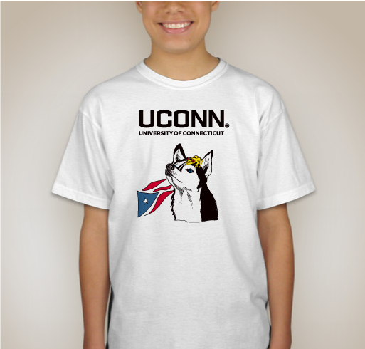 UConn United for Puerto Rico-- Hurricane Relief Fundraiser - unisex shirt design - back