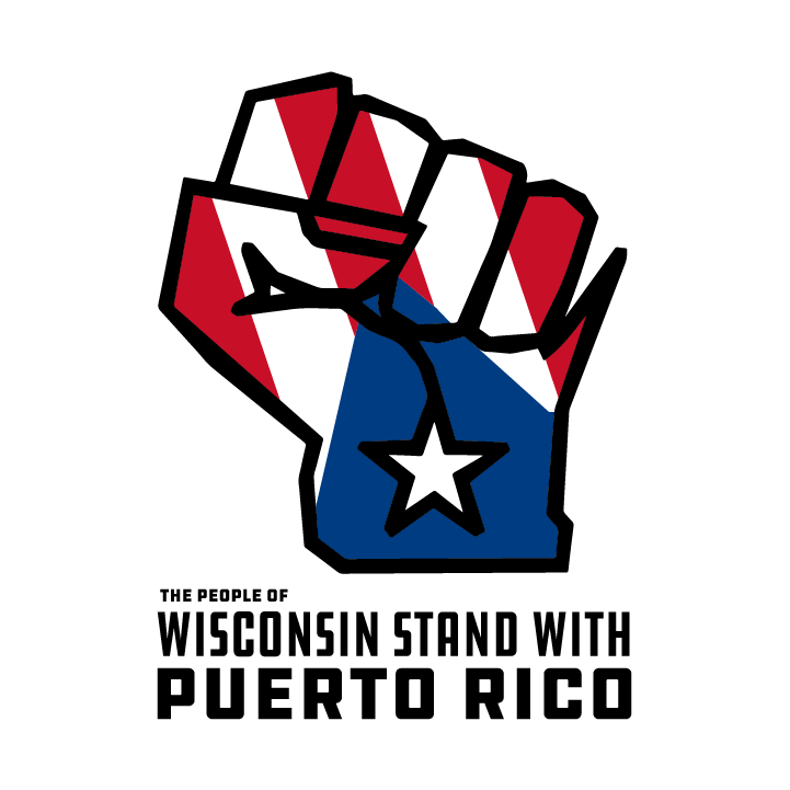 Puerto Rico Hurricane Relief shirt design - zoomed