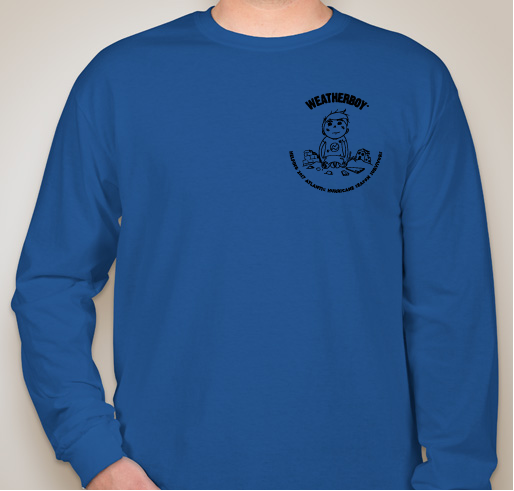 Weatherboy 2017 Atlantic Hurricane Season Relief Fundraiser - unisex shirt design - front