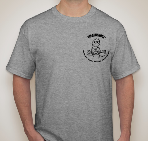 Weatherboy 2017 Atlantic Hurricane Season Relief Fundraiser - unisex shirt design - front