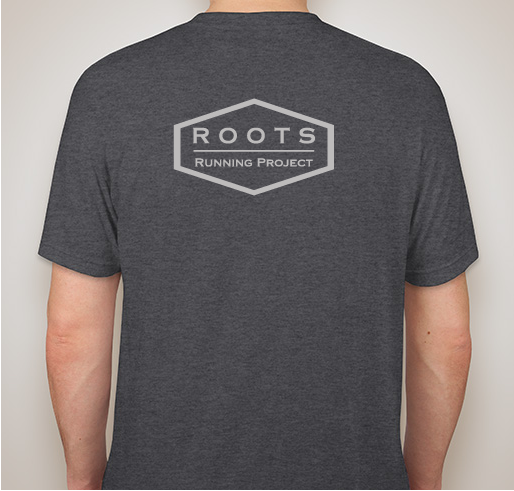 Roots Running Pop-Up Sale Fundraiser - unisex shirt design - back