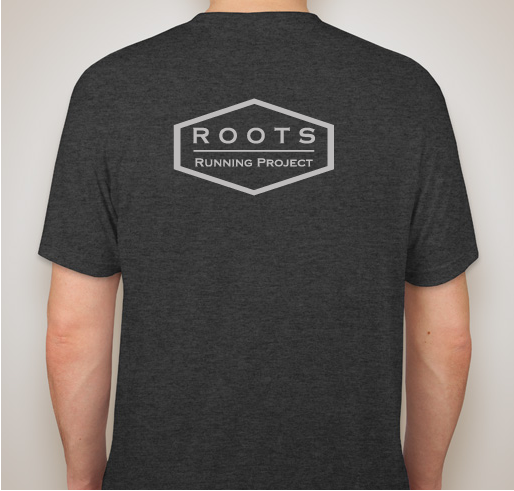 Roots Running Pop-Up Sale Fundraiser - unisex shirt design - back